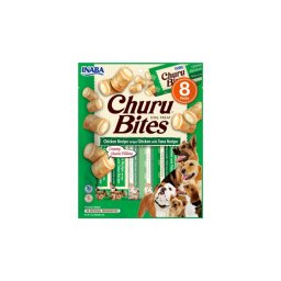 Inaba Dog Churu Bites - csirke tonhallal 8 x 12 g