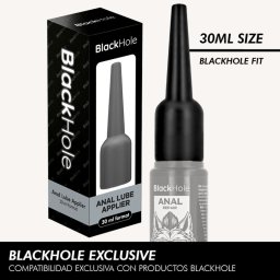 Black Hole Anl skost appliktor precz, ergonmikus 30 ml S mret fekete
