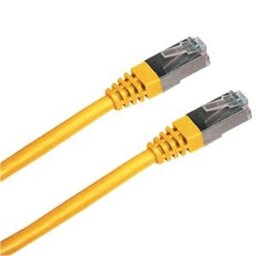 S/FTP patchkábel, Cat6, 2xRJ45, 2 m, sárga