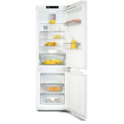 Miele KFN 7734 B Beépített hűtő-fagyasztó, 178 cm fülkemagasság