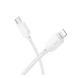HOCO X113 adatkábel (Type-C - lightning, 27W, gyorstöltő, 100cm) FEHÉR