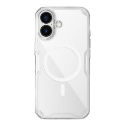 NILLKIN NATURE PRO MAGNETIC műanyag telefonvédő (ütésállóság, légpárnás sarok, MagSafe) ÁTLÁTSZÓ Apple iPhone 17