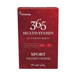 Vitaking 365 Multivitamin Sport csomag 60x