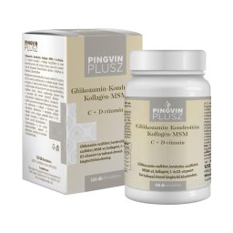 Pingvin Plusz Glükozamin - Kondroitin - Kollagén - MSM és C + D-vitamin filmtabletta 120x