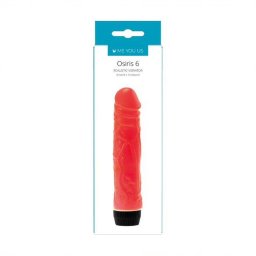 Wibrator realisztikus mintázattal 15 cm rózsaszín
