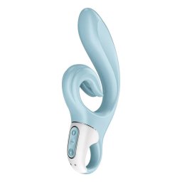 Love Me Vibrátor Kettős, G-pont, Csikló stimuláló Rezgés 12 mód USB töltés Vízálló Szilikon