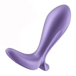 Satisfyer Anál vibrátor Bluetooth vezérlés, erős rezgés lila