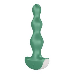 Satisfyer anál vibrátor 12 mód, 2 motoros, vízálló zöld