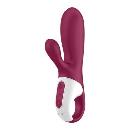 Satisfyer Vibrátor G-pont és csiklóstimuláló, Bluetooth, fűthető, USB újratölthető, vízálló fekete
