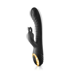 Black Empire Vibrátor Rezgő, Pulsáló, USB-töltés 22,5 cm Fekete