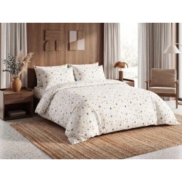 Krepp ágyneműhuzat ASTORIA POLY krémszínű Ágyneműhuzat mérete: 2 db 70 x 90 cm | 200 x 220 cm