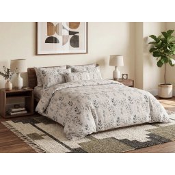 Krepp ágynemű SALVIA POLY szürkésbarna Ágyneműhuzat mérete: 2 db 70 x 90 cm | 200 x 220 cm