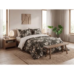 Flanel mikroszálas ágynemű OLVERIA olajzöld színben Ágyneműhuzat mérete: 70 x 90 cm | 140 x 200 cm