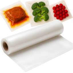 Kraft&Dele 500x28 cm-es fólia fóliahegesztőhöz, ételek tárolásához, az elvárt frissesség, kompromisszumok nélkül