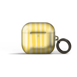 Obal pro Apple AirPods 4 - Lines lemon