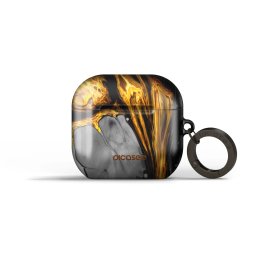 Obal pro Apple AirPods 4 - Black Gold