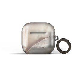 Obal pro Apple AirPods 4 - Cream marble
