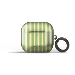 Obal pro Apple AirPods 4 - Lines Matcha
