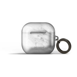 Obal pro Apple AirPods 4 - White marble