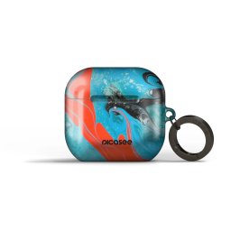 Obal pro Apple AirPods 4 - Blue Magma