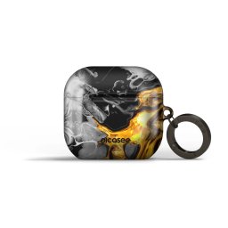 Obal pro Apple AirPods 4 - Black Gold 2