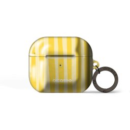 Obal pro Apple AirPods 3 - Lines lemon