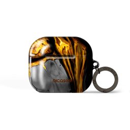 Obal pro Apple AirPods 3 - Black Gold