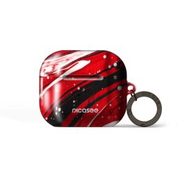 Obal pro Apple AirPods 3 - Red black