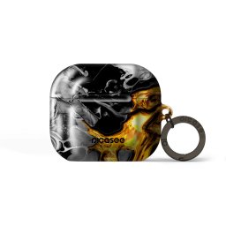 Obal pro Apple AirPods 3 - Black Gold 2