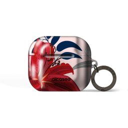 Obal pro Apple AirPods 3 - Red Lily