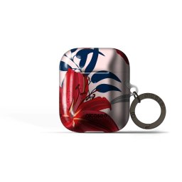 Obal pro Apple AirPods 1 - Red Lily