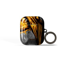 Obal pro Apple AirPods 2 - Black Gold