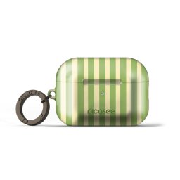Obal pro Apple AirPods Pro 1 - Lines Matcha