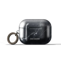 Obal pro Apple AirPods Pro 3 - Black marble