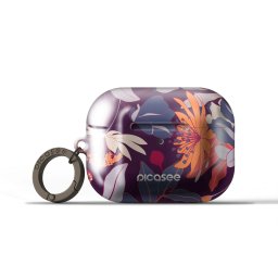 Obal pro Apple AirPods Pro 3 - Purple Leaf