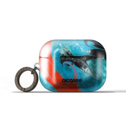 Obal pro Apple AirPods Pro 3 - Blue Magma