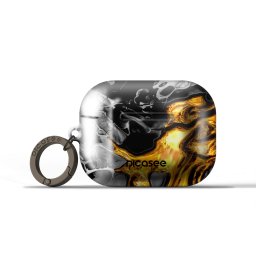 Obal pro Apple AirPods Pro 3 - Black Gold 2