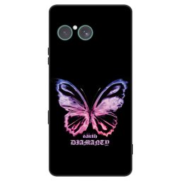 ULTIMATE CASE Sony Xperia 10 VII - készülékre - Diamanty Purple