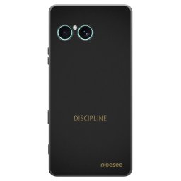 Fekete szilikon tok az alábbi mobiltelefonokra Sony Xperia 10 VII - Discipline