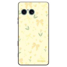 Fekete szilikon tok az alábbi mobiltelefonokra Sony Xperia 10 VII - Honey Blossom