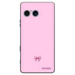 Fekete szilikon tok az alábbi mobiltelefonokra Sony Xperia 10 VII - Blush bow