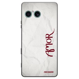 Fekete szilikon tok az alábbi mobiltelefonokra Sony Xperia 10 VII - Amor