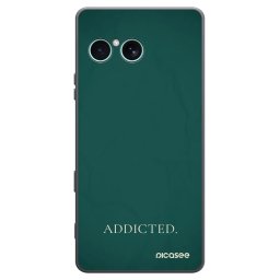 Fekete szilikon tok az alábbi mobiltelefonokra Sony Xperia 10 VII - Addicted