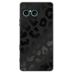 Fekete szilikon tok az alábbi mobiltelefonokra Sony Xperia 10 VII - Midnight Leopard