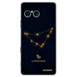 Fekete szilikon tok az alábbi mobiltelefonokra Sony Xperia 10 VII - CAPRICORN