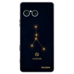 Fekete szilikon tok az alábbi mobiltelefonokra Sony Xperia 10 VII - CANCER