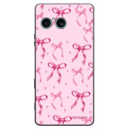 Fekete szilikon tok az alábbi mobiltelefonokra Sony Xperia 10 VII - Bow Aesthetic