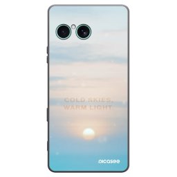 Fekete szilikon tok az alábbi mobiltelefonokra Sony Xperia 10 VII - COLD SKIES