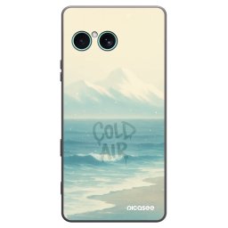 Fekete szilikon tok az alábbi mobiltelefonokra Sony Xperia 10 VII - COLD AIR