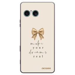 Fekete szilikon tok az alábbi mobiltelefonokra Sony Xperia 10 VII - Golden Dream